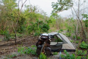 Wildkamperen in Mali