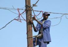 Stroomuitval in heel Soedan Dakar Senegal