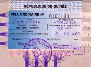 Visum-Guinee