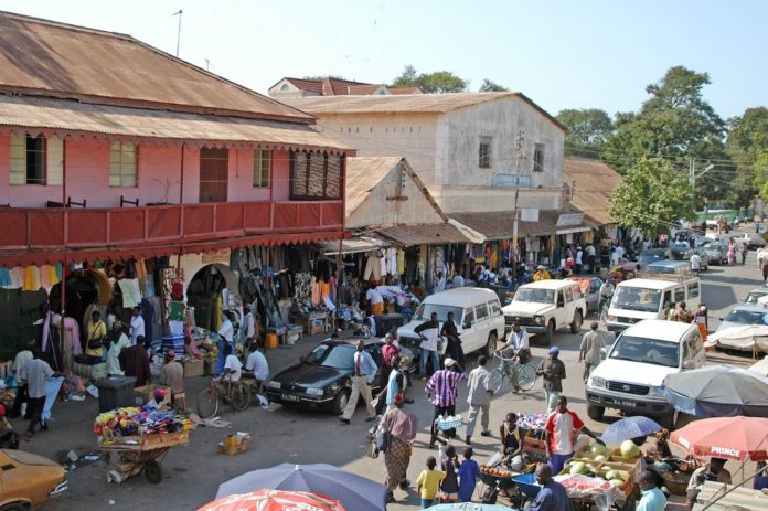 Albert Market Gambia