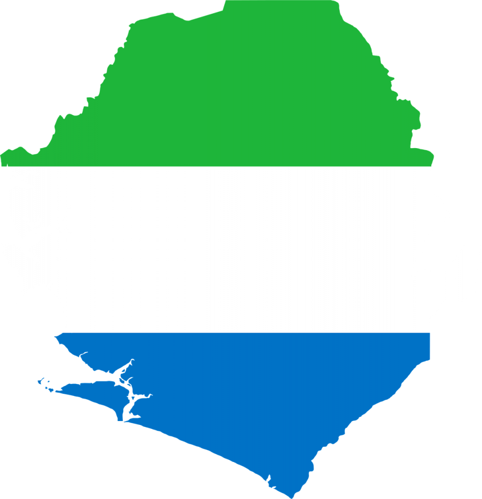 vlag Sierra Leone