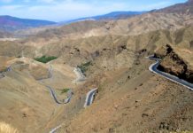 Col du Tichka, de hoogste bergpas van Noord Afrika Col du Tichka Marokko