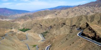 Col du Tichka, de hoogste bergpas van Noord Afrika Col du Tichka Marokko