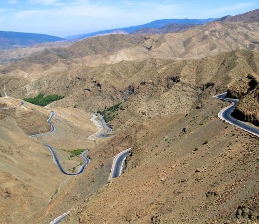 Col du Tichka, de hoogste bergpas van Noord Afrika Col du Tichka Marokko