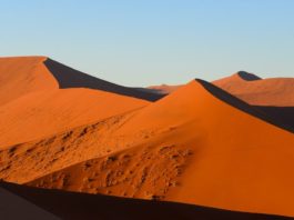 Zonsopkomst op Dune 45 Dune 45 Namibië