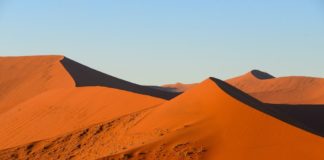 Zonsopkomst op Dune 45 Dune 45 Namibië