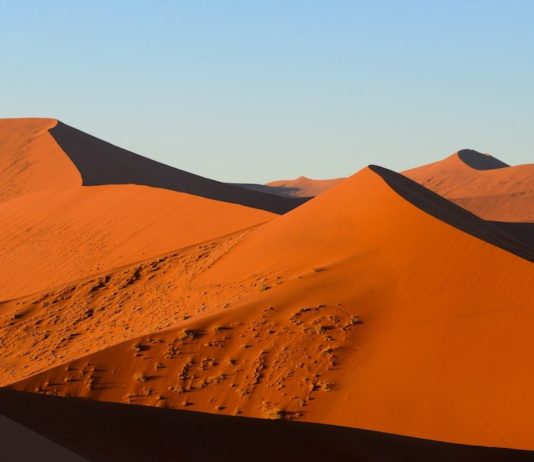 Zonsopkomst op Dune 45 Dune 45 Namibië