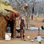Himba dorp in Namibië