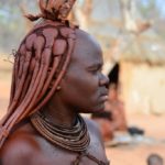 Himba dorp Namibië