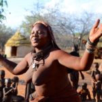 Himba dorp in Namibië