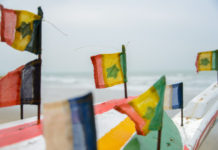 Lac Rose, het roze meer van Senegal Lac Rose Senegal