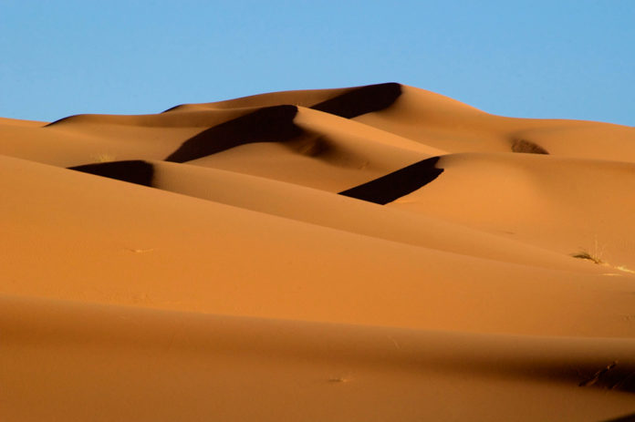 Woestijn duinen Merzouga Marokko