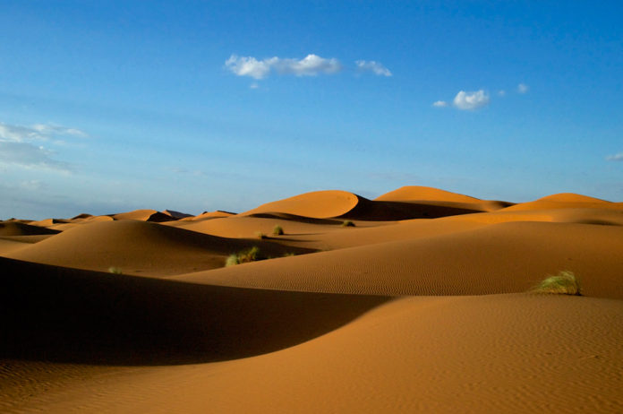 Zandduinen Merzouga Marokko