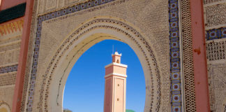 Op avontuur in Marokko door de Poort van de Sahara Moskee Rissani Marokko