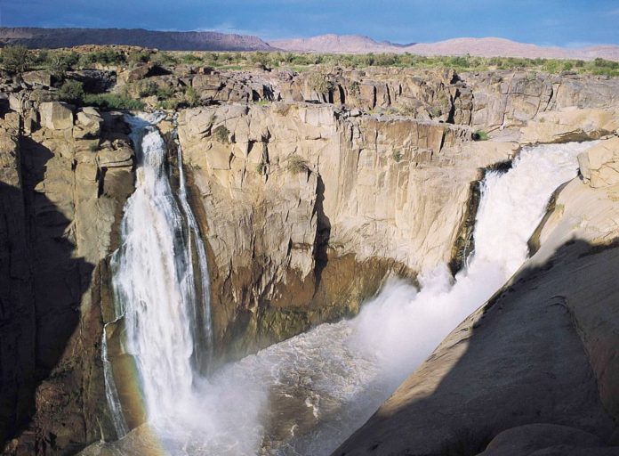 Augrabies waterval Zuid Afrika