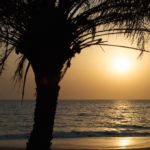 Zonsondergang Varela Guinee-Bissau