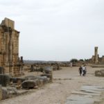 Romeinse ruïnes van Volubilis Marokko