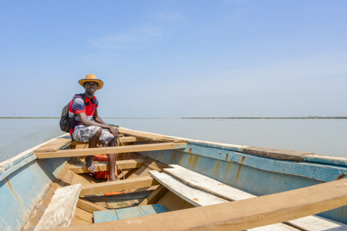 Casamance rivier Ziguinchor Senegal