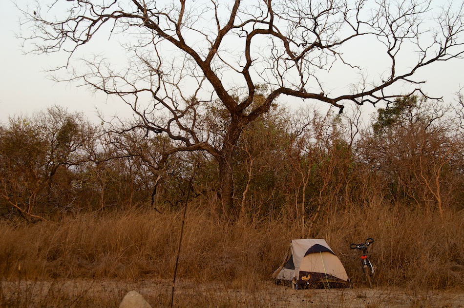 kamperen in Guinee-Bissau
