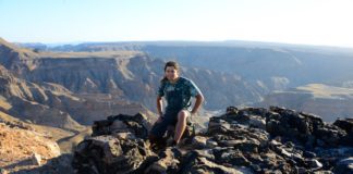 Fish River Canyon is de grootste kloof in Afrika Fish River Canyon Namibië