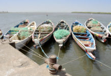 Vissersdorpje Missirah Missirah Sine Saloum Delta Senegal