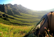 Bedwing de Sanipas in Lesotho