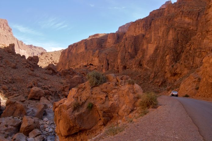 Todra Kloof Gorge Marokko