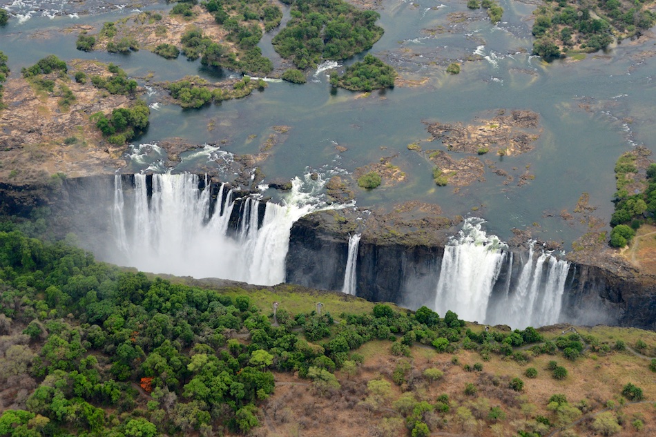 Victoria Falls watervallen Zimbabwe