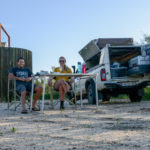 kamperen Khutse Botswana