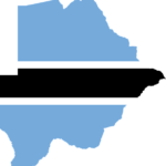 vlag botswana