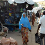 Markt Serekunda Gambia Afrika