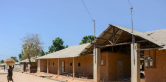 Het animistische koninkrijk Oussouye Paleis Oussouye Casamance Senegal