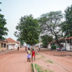 Hoofdstraat Gabú Guinee-Bissau