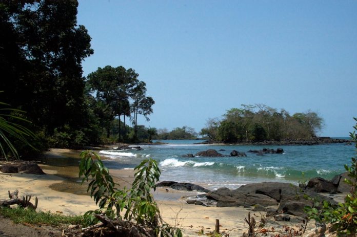 Black Johnson Beach Freetown Sierra Leone