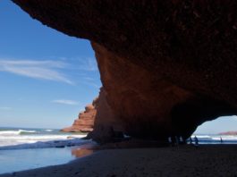 Het mooiste strand van Marokko bij Sidi Ifni Sidi Ifni Legzira Plage Marokko