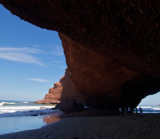 Het mooiste strand van Marokko bij Sidi Ifni Sidi Ifni Legzira Plage Marokko