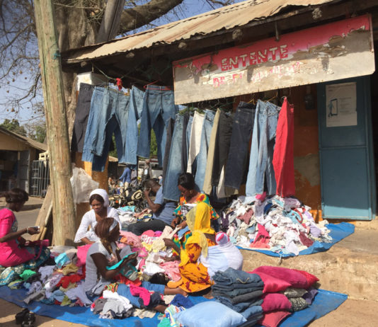 Diouloulou Diouloulou Casamance Senegal markt