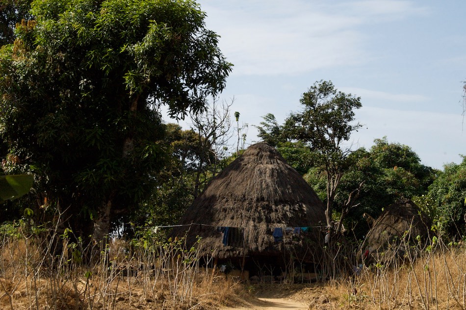Fouta Djalon Guinee traditionele hut