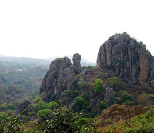 De Fouta Djalon Fouta Djalon Guinee wandelen