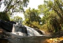 Het Zomba plateau Zomba plateau Malawi