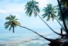 Het charmante stadje Harper Palmboom strand Harper Liberia