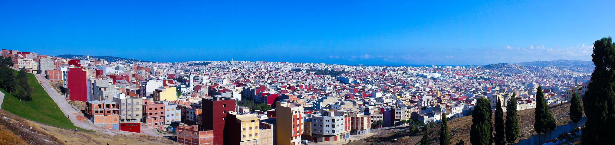 Panorama Tanger Marokko