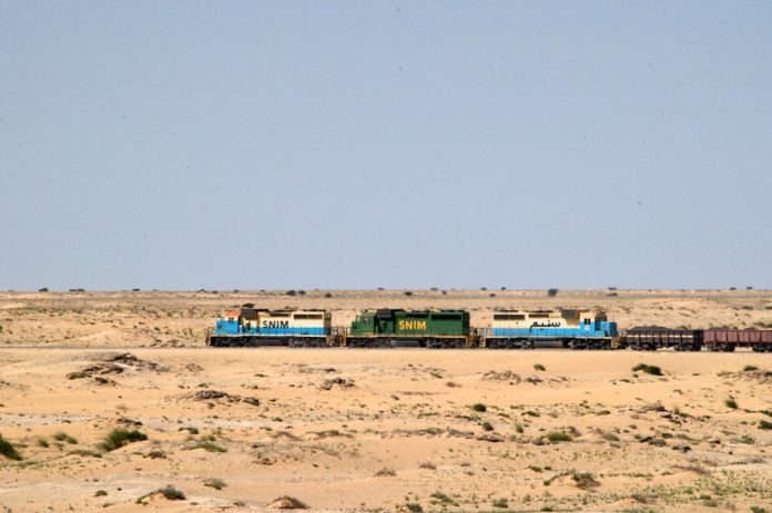 IJzererts trein Mauritanië