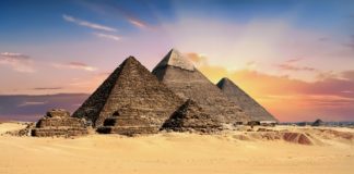 De piramiden van Gizeh De piramiden van Gizeh