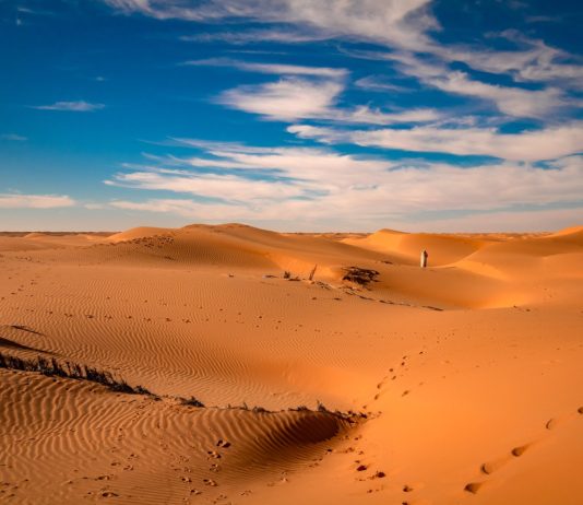 Chinguetti is een heilige stad in de Sahara Chinguetti Mauritanië