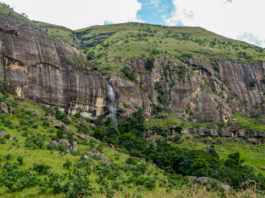Drakensbergen Dragensbergen Zuid Afrika