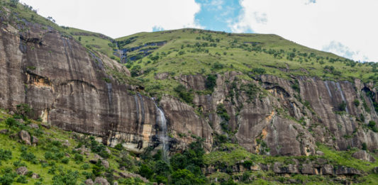 Drakensbergen Dragensbergen Zuid Afrika