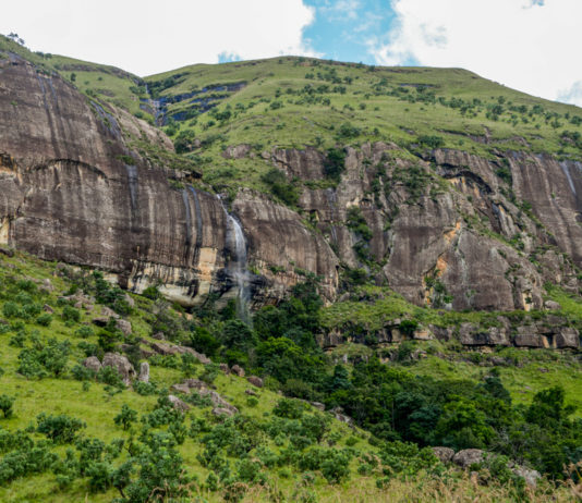 Drakensbergen Dragensbergen Zuid Afrika