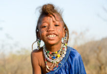 Fulani Bororo in het zuiden van Tsjaad Fulani Bororo Tsjaad