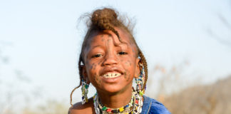 Fulani Bororo in het zuiden van Tsjaad Fulani Bororo Tsjaad